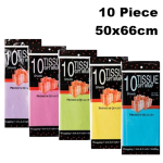 Tissue Paper - pack of 10's - Bright Colours